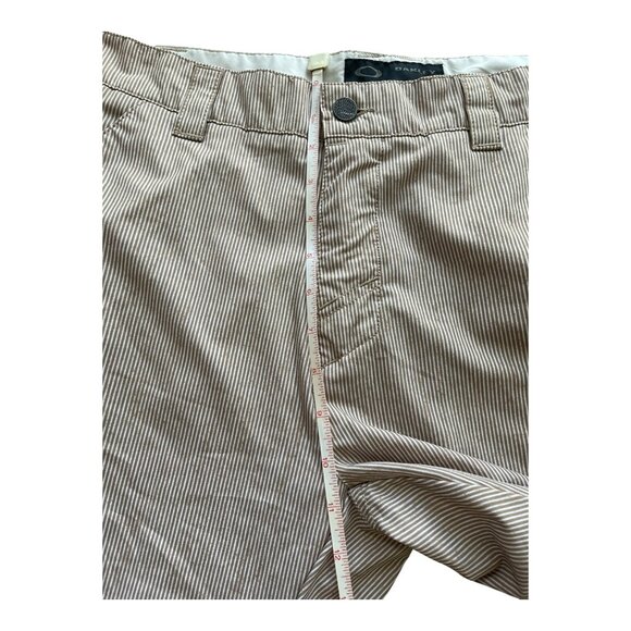 Oakley Pants 32Wx32L Stripe Turnpin Golf Stretch Lightweight Performance Logo - Picture 10 of 13